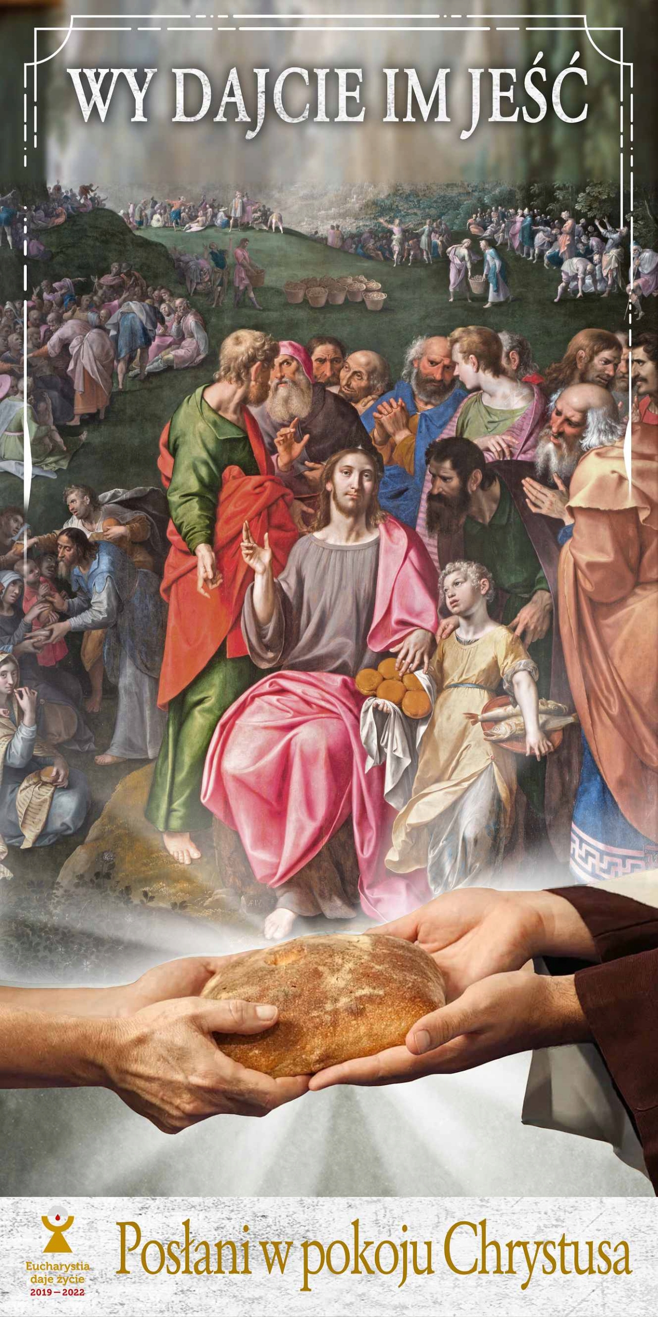 BANER NA BOŻE CIAŁO 75x150cm ołtarz (b_128_C)