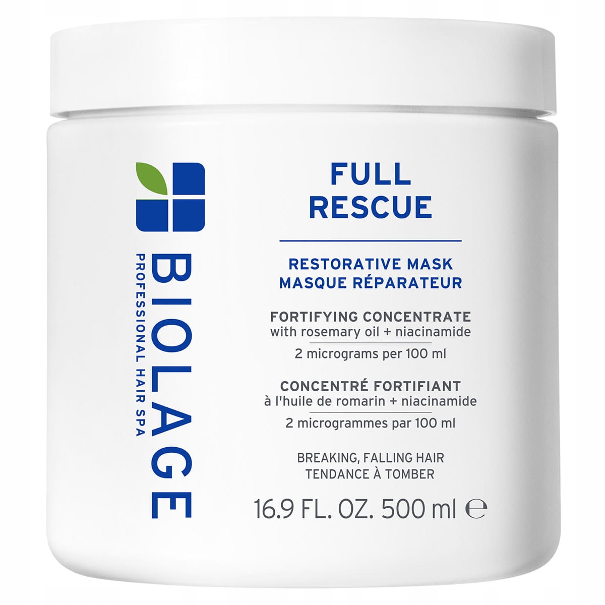 Biolage Full Rescue maska pro posílení a zahuštění vypadávajících vlasů 500