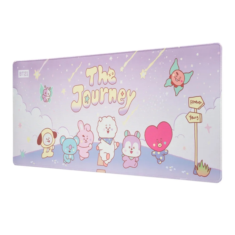 BT21 Herní stolní podložka XXL (80 x 35 cm)