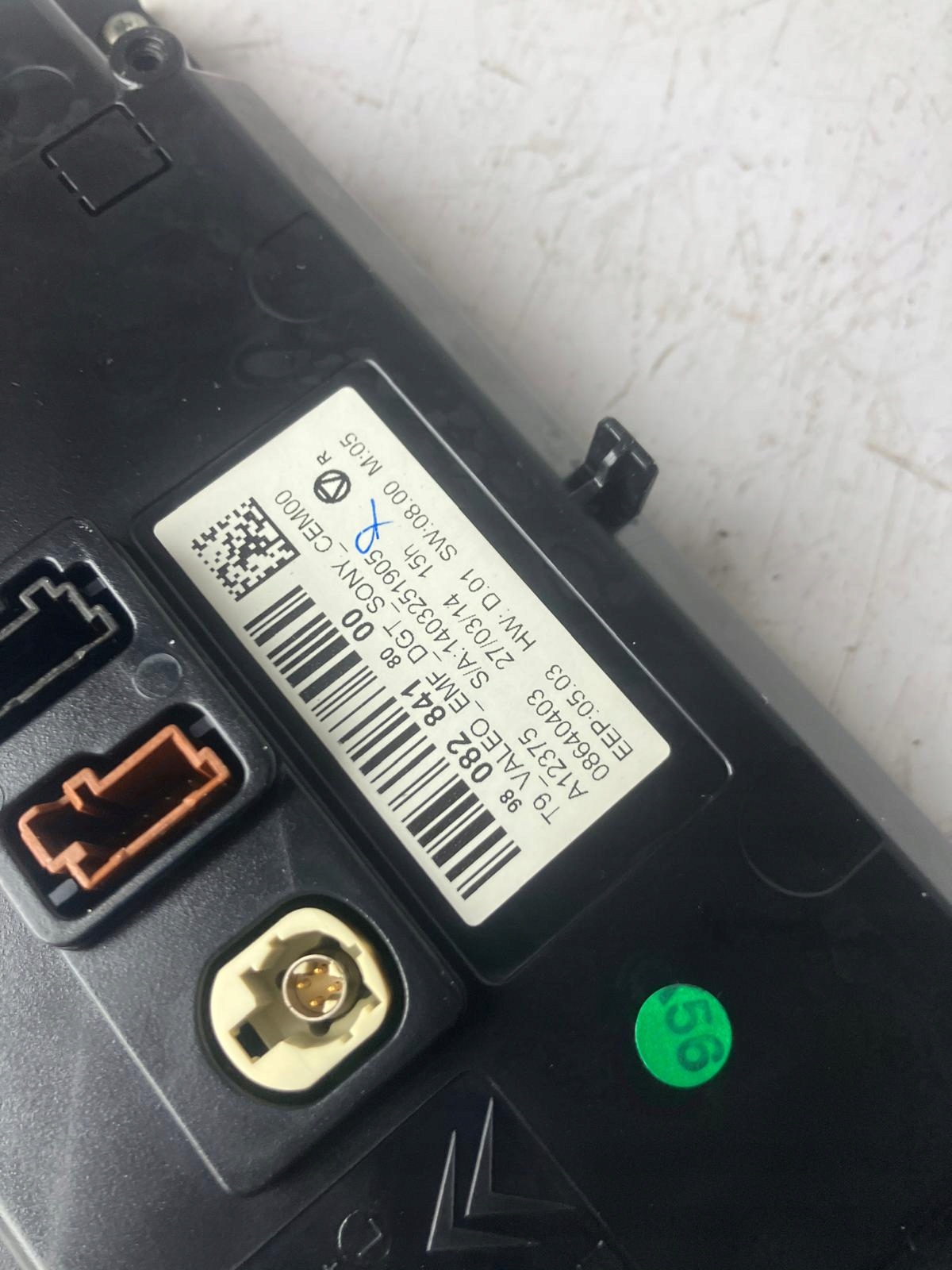 display navigation devices PEUGEOT 308 T9 9808284180