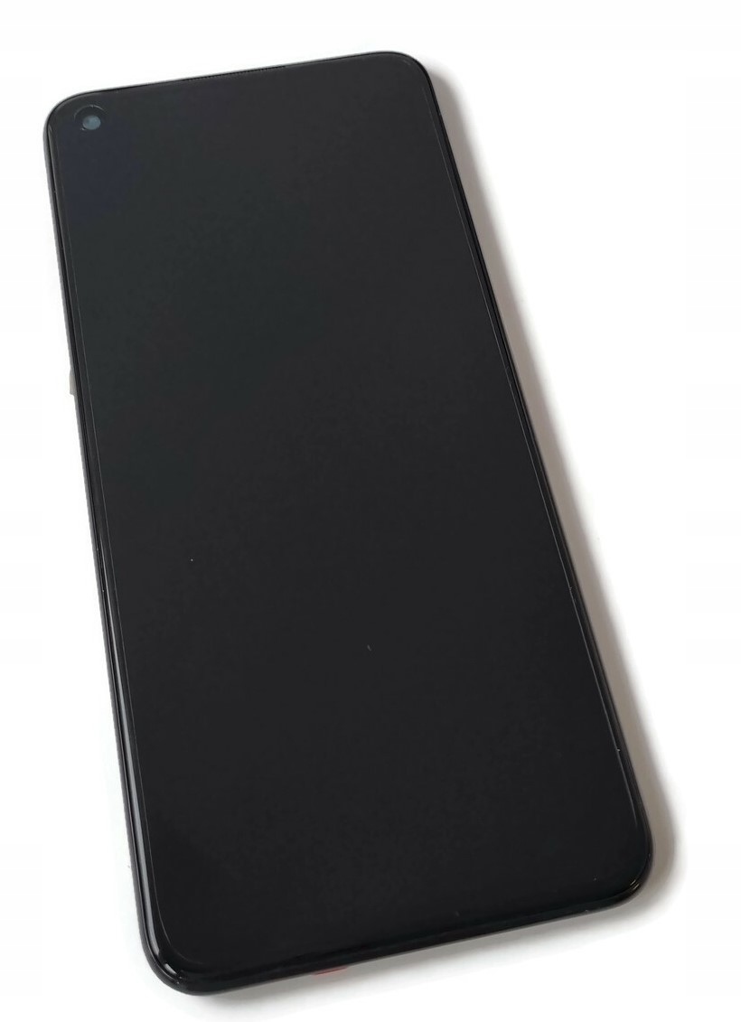 Org LCD displej originálny displej s rámčekom pre Realme 8i Narzo 50 čierny