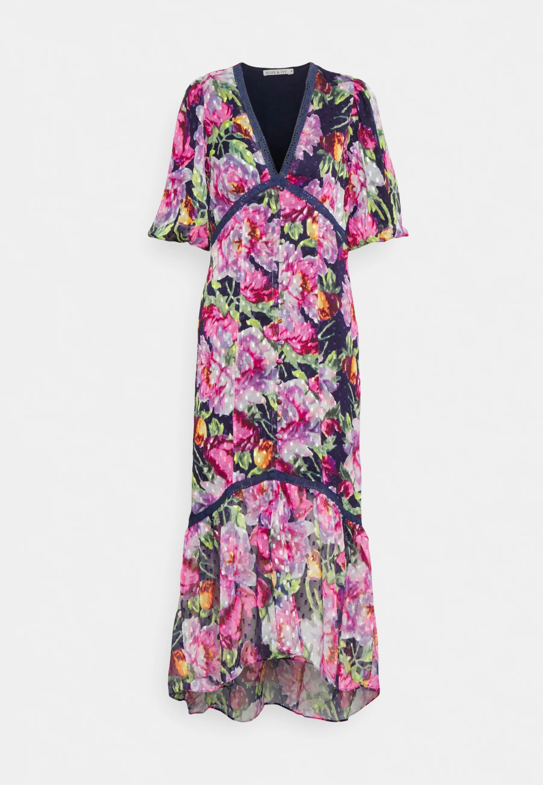 Hope Ivy sukienka koktajlowa klasyczna maxi rozmiar 40