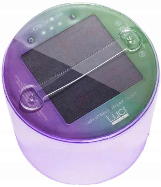 Luci solární voděodolná lampa ip67 kempingová do 6h 10 Rgb Led