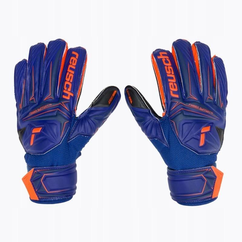 Reusch Rękawice bramkarskie dziecięce Attrakt Infinity Finger Support