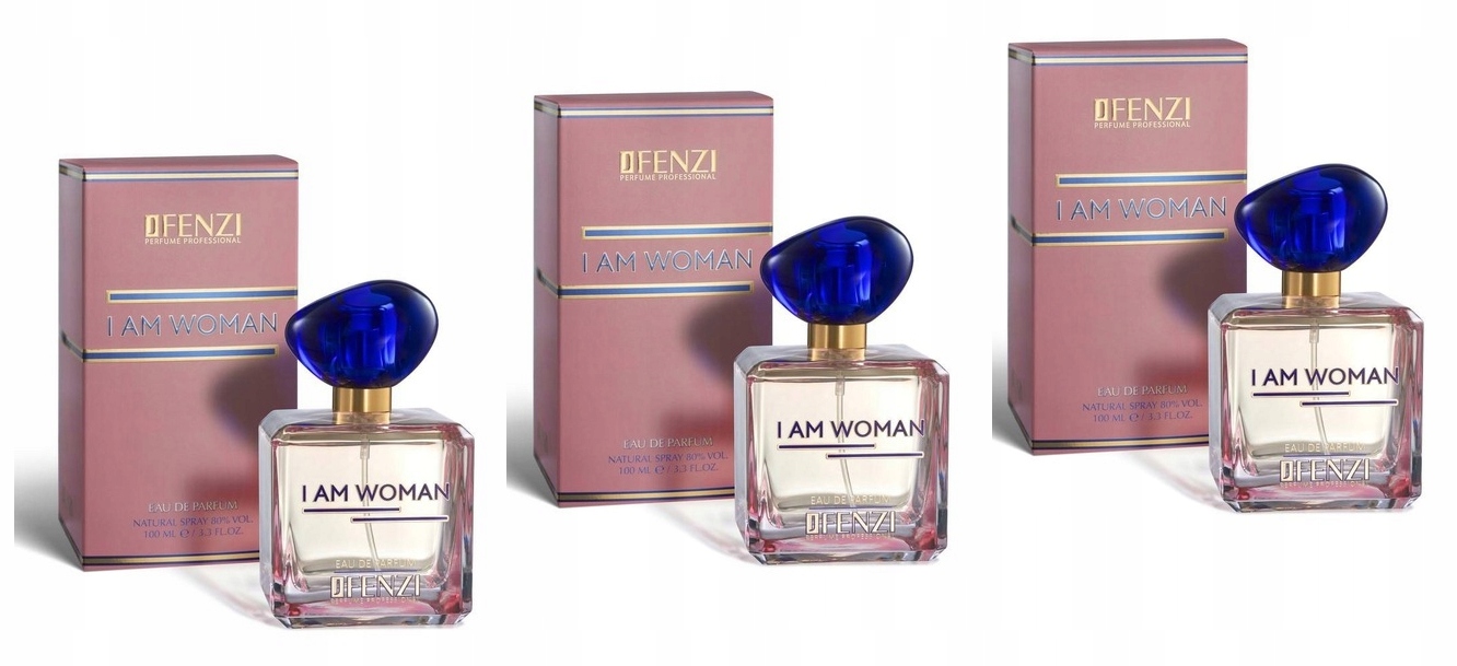 JFenzi I Am Woman 3x100 ml Edp