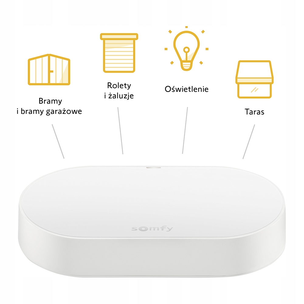 Somfy napęd do bramy przesuwnej Slidy Moove + WiFi 600kg 8m Seria Zestaw Slidy Movee + Connectivity Kit