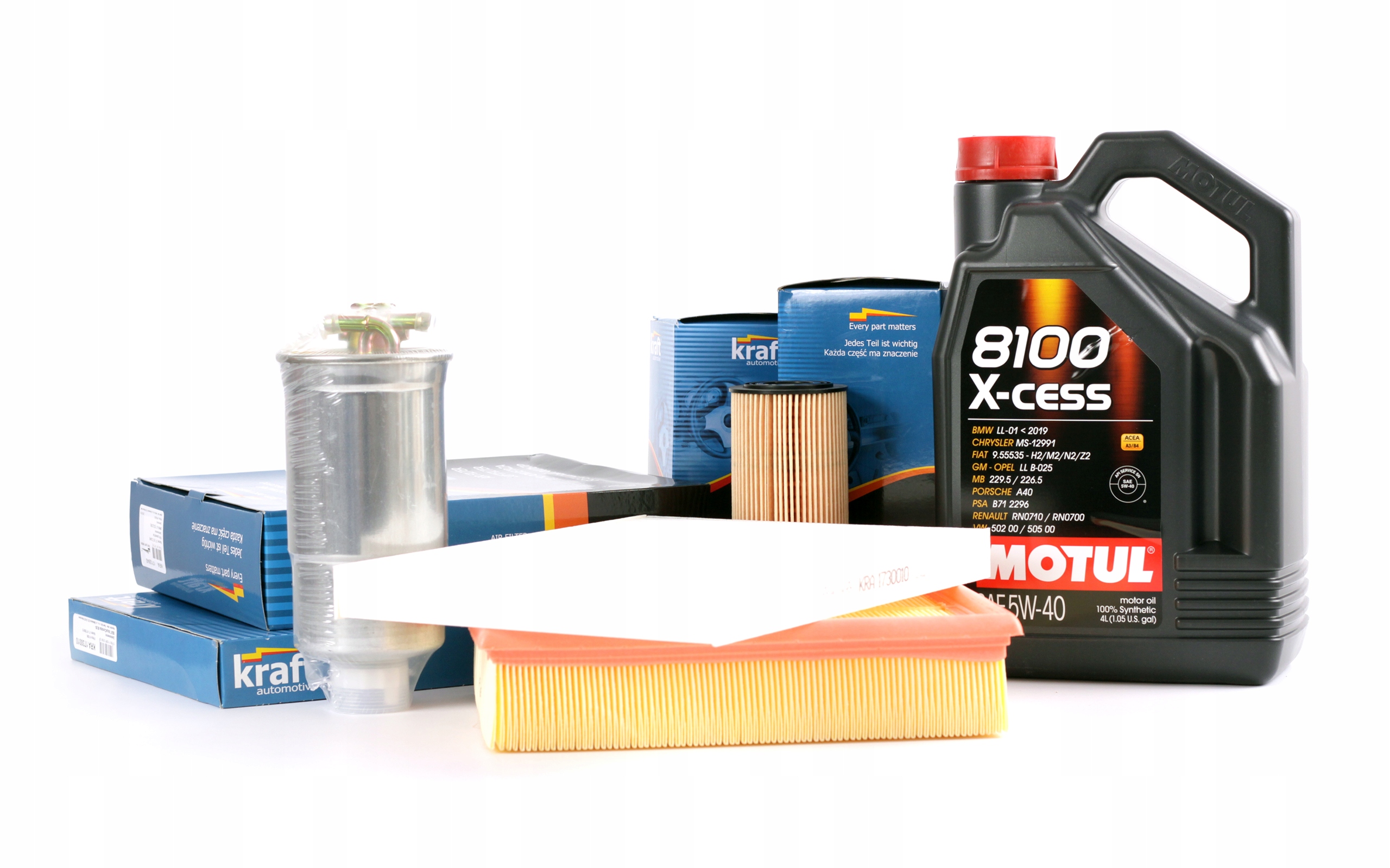 Kraft Sada Filtrů Olej Vw Passat B5 Lift 1.9 Tdi 101 130 Km Avb Avf Awx