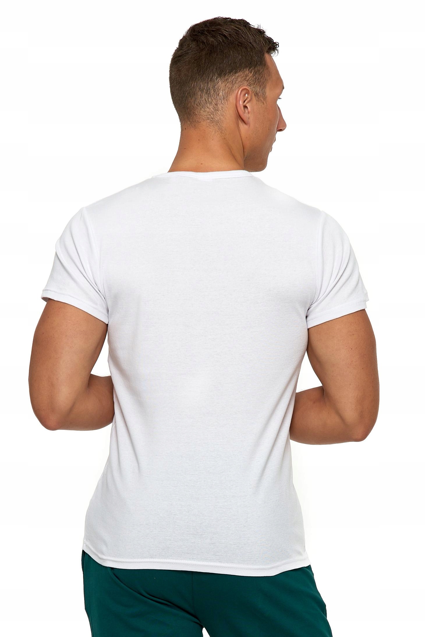 PODKOSZULKA KOSZULKA MĘSKA 100 % BAWEŁNA DOPASOWANY T-SHIRT MORAJ - XXL Kod producenta BMP950-001