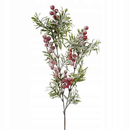 

Zielona Gałązka Na Choinkę Z Jagodami Jak Żywa 45