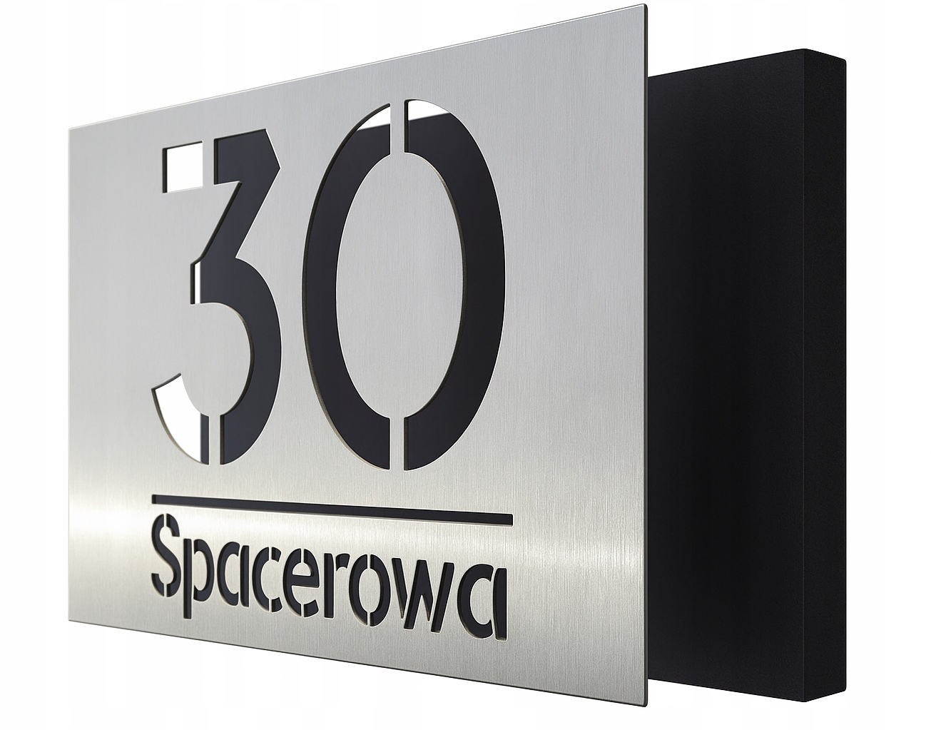 Tabulka Adresní tabulka ocelová 20x32 cm číslo domu ulice Cnc moderní