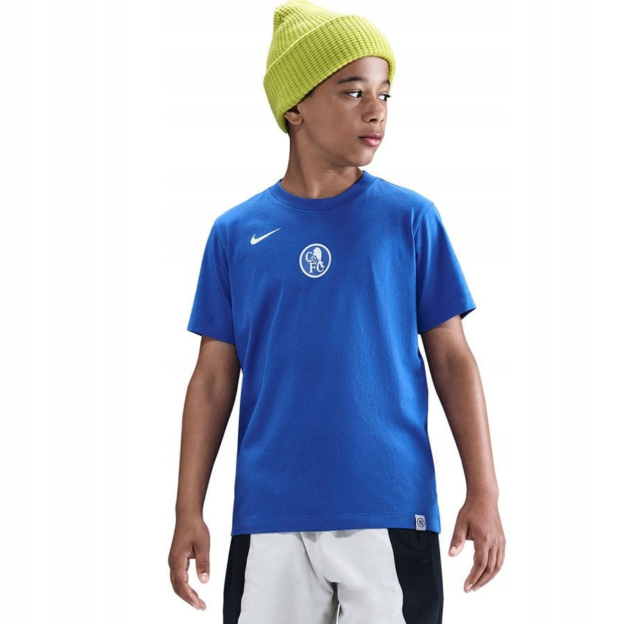 Koszulka Nike Chelsea Fc T90 Junior IF8260-480 Niebieski, S (128-137CM)