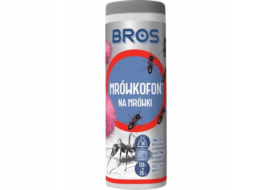 

Bros Preparat do zwalczania mrówek Mrówkofon 120g