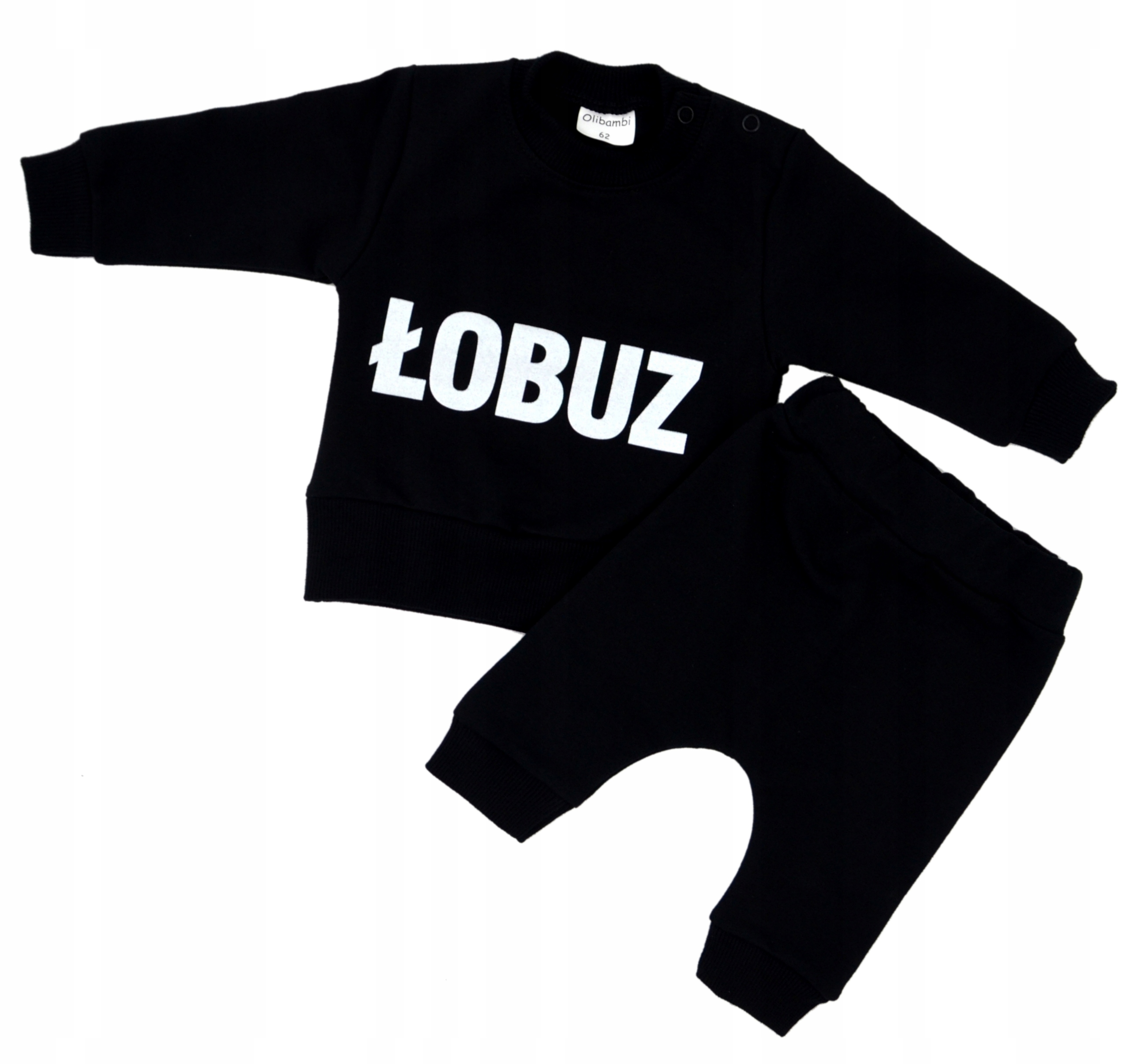 

Komplet niemowlęcy Łobuz bluza + spodnie roz. 98