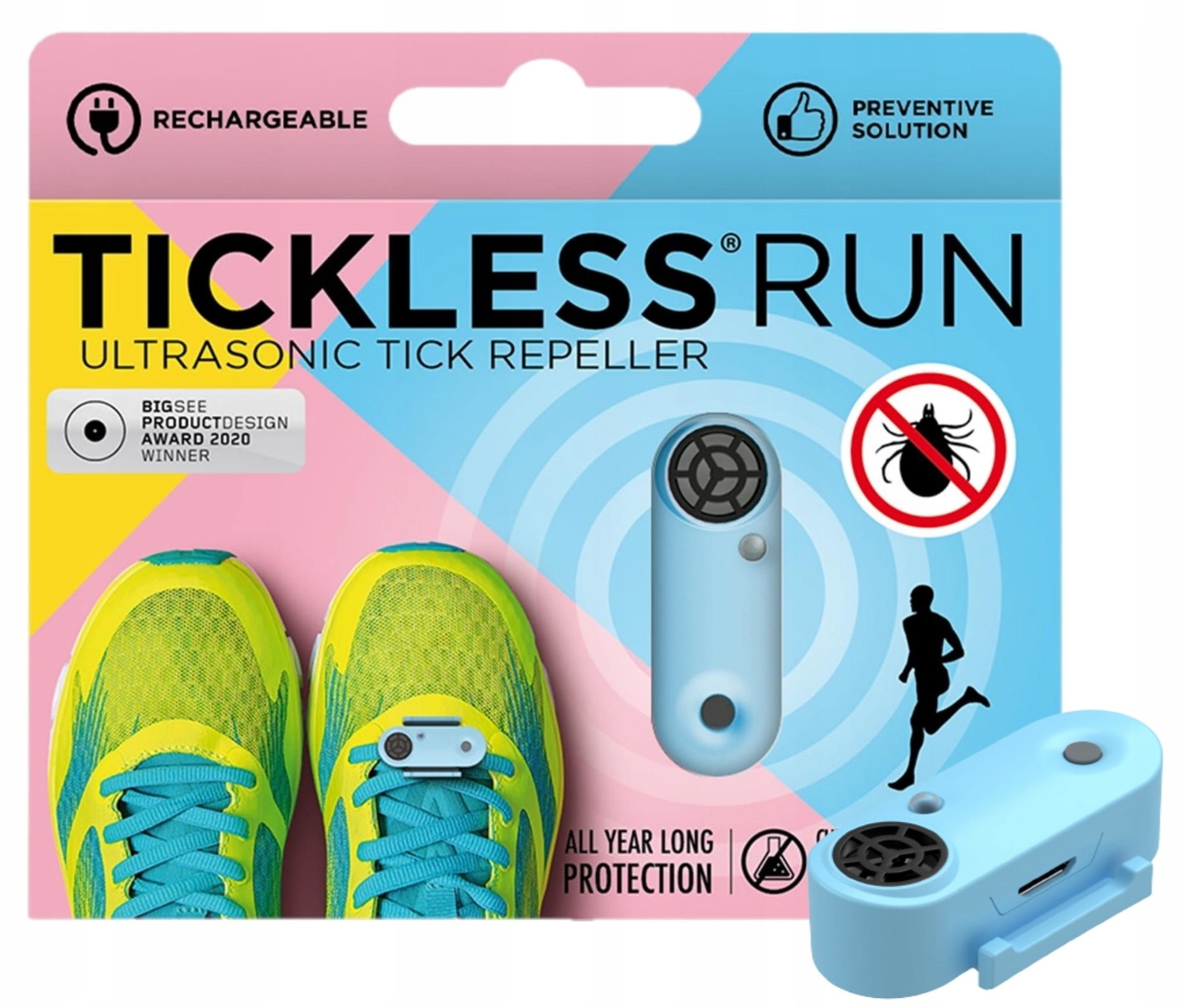 

Ochrona Przed Kleszczami dla Biegaczy Tickless Run