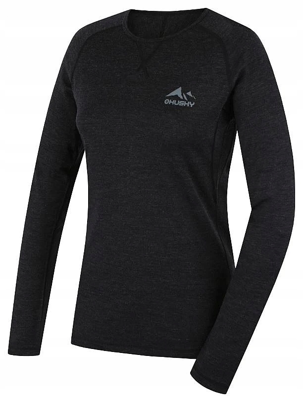 T-shirt Husky Merino Merow Ls Black