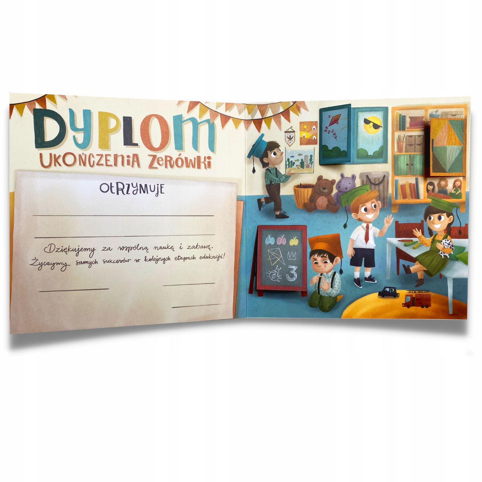 

Dyplom Ukończenia Zerówki AN110 z okienkami