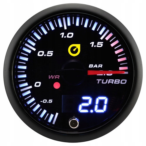 599BO-WP - Індикатор наддуву TURBO Auto Gauge WARNING LED