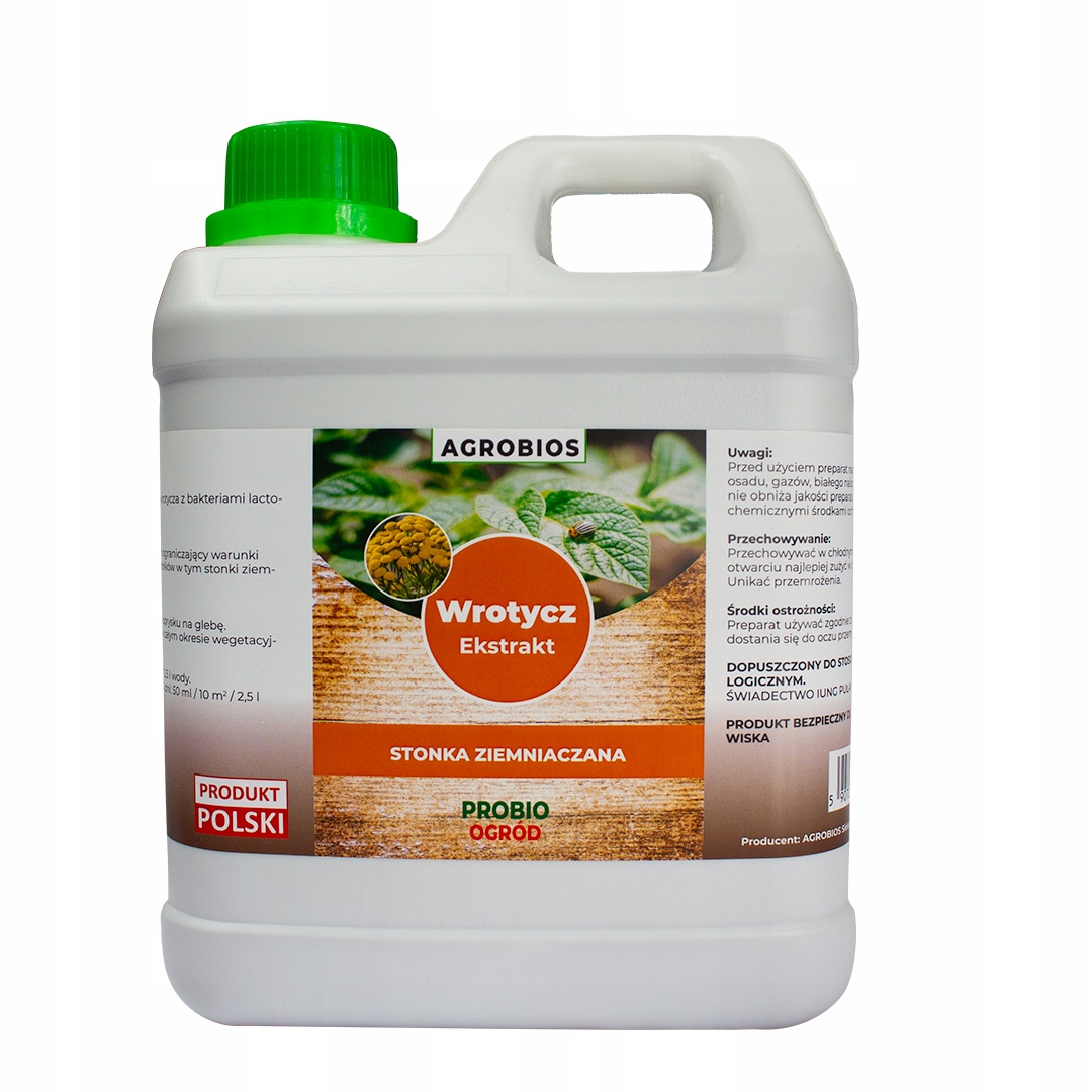 Na stonkę ziemniaczaną Wrotycz Ekstrakt 2l ProbioOgród Agrobios