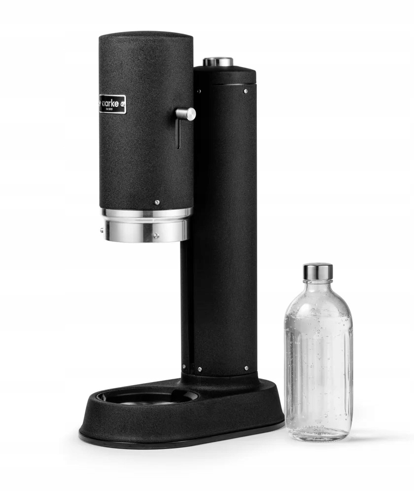 aarke Carbonator Pro Kávovar Ocelový výrobník sody Černý Mat