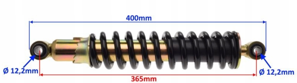 AMORTYZATOR TYŁ TYLNY 40cm Quad ATV Romet Utility Bashan BS 250S-5 250cc Producent Bashan