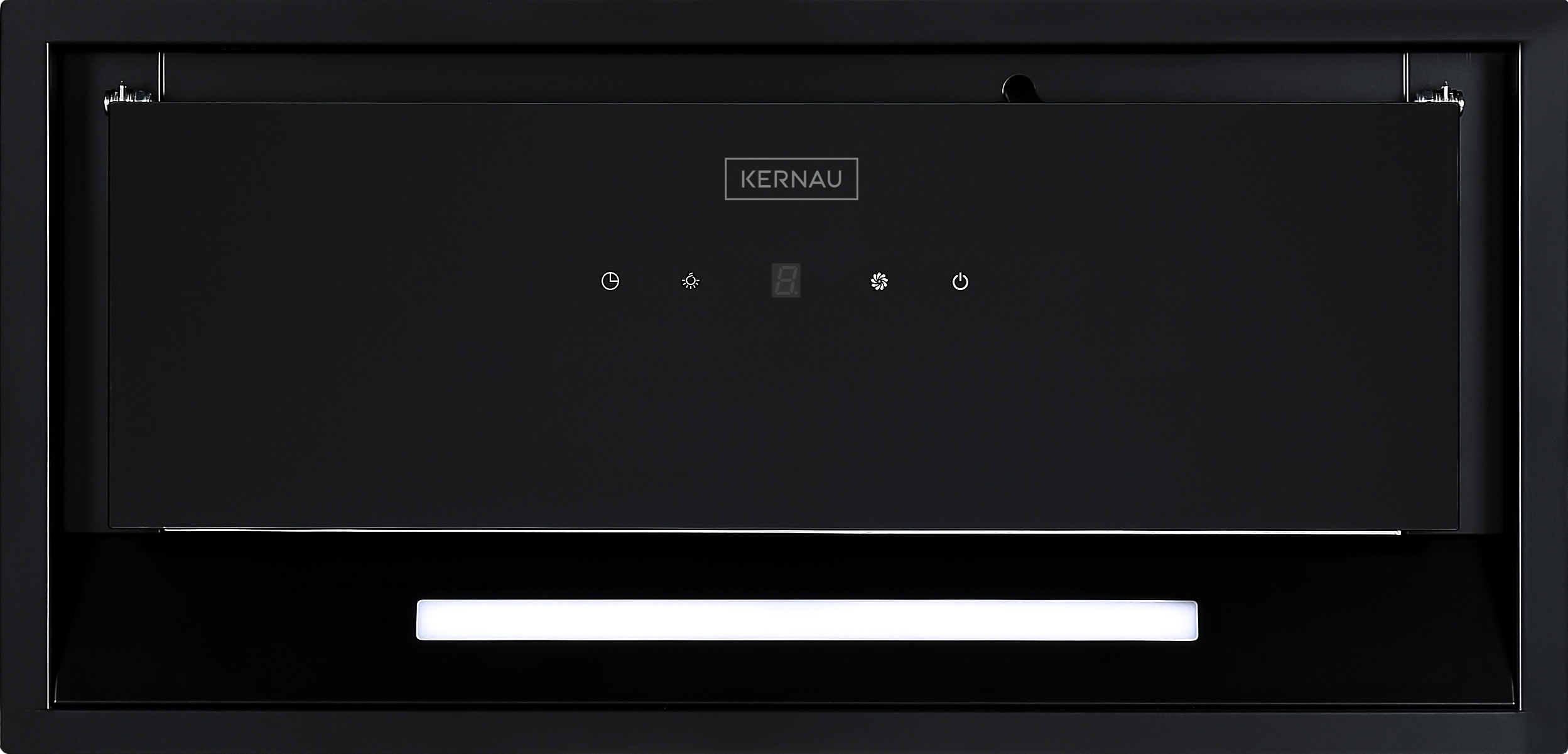 Okap Kernau KBH1660B 366m3/h Wyciąg/Pochłaniacz podszafkowy Czarny Sensor