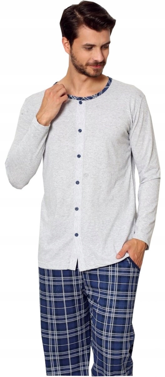 Piżama męska ROZPINANA R: XXL