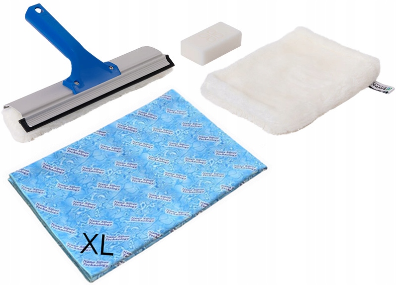 Levně Raypath 666 Sada na mytí oken, rukavice Sunbeam 55 x 55 cm