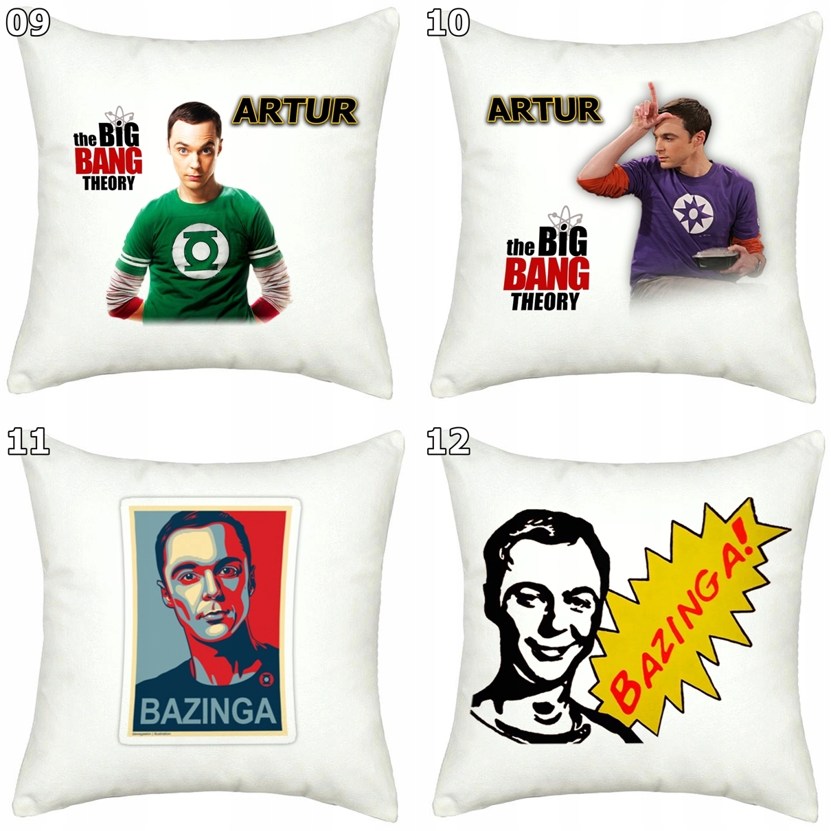 PODUSZKA TEORIA WIELKIEGO PODRYWU + IMIĘ Rodzaj gadżetu filmowy