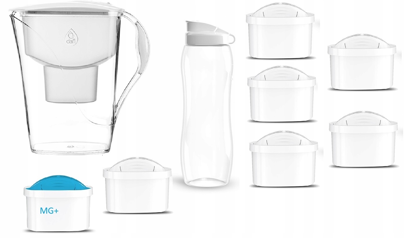 

Dzbanek filtrujący Dafi Luna 3,3 L+filtry+butelka