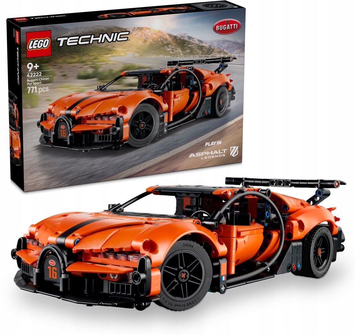 Lego Technic 42222 Hyperauto Bugatti Chiron P...