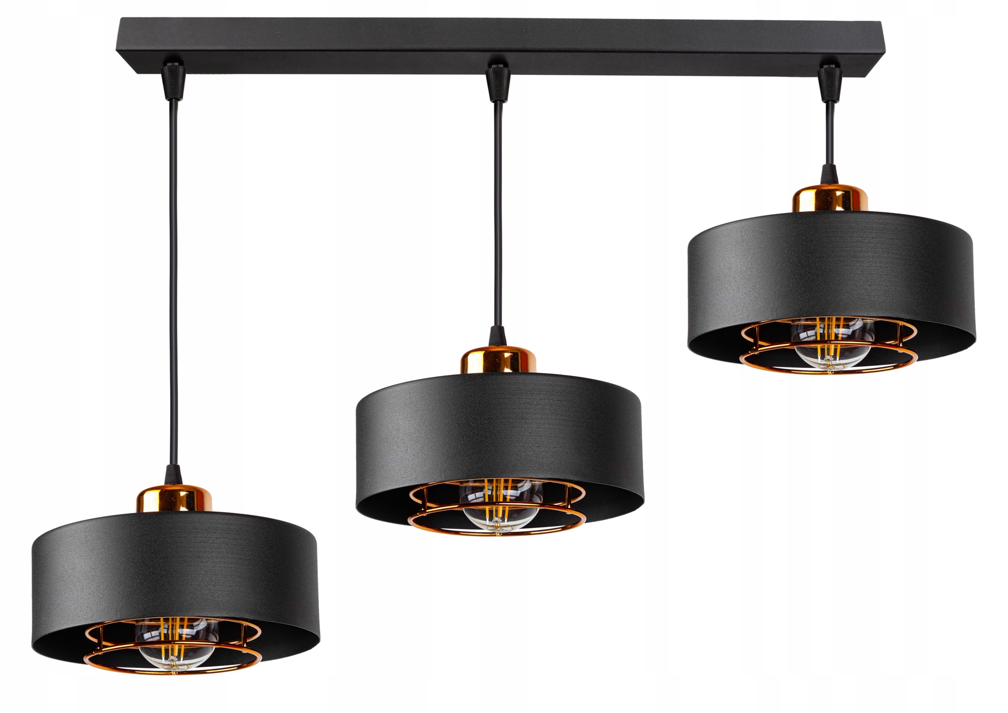 LAMPA SUFITOWA PLAFON ŻYRANDOL LOFT EDISON LED Zasilanie sieciowe