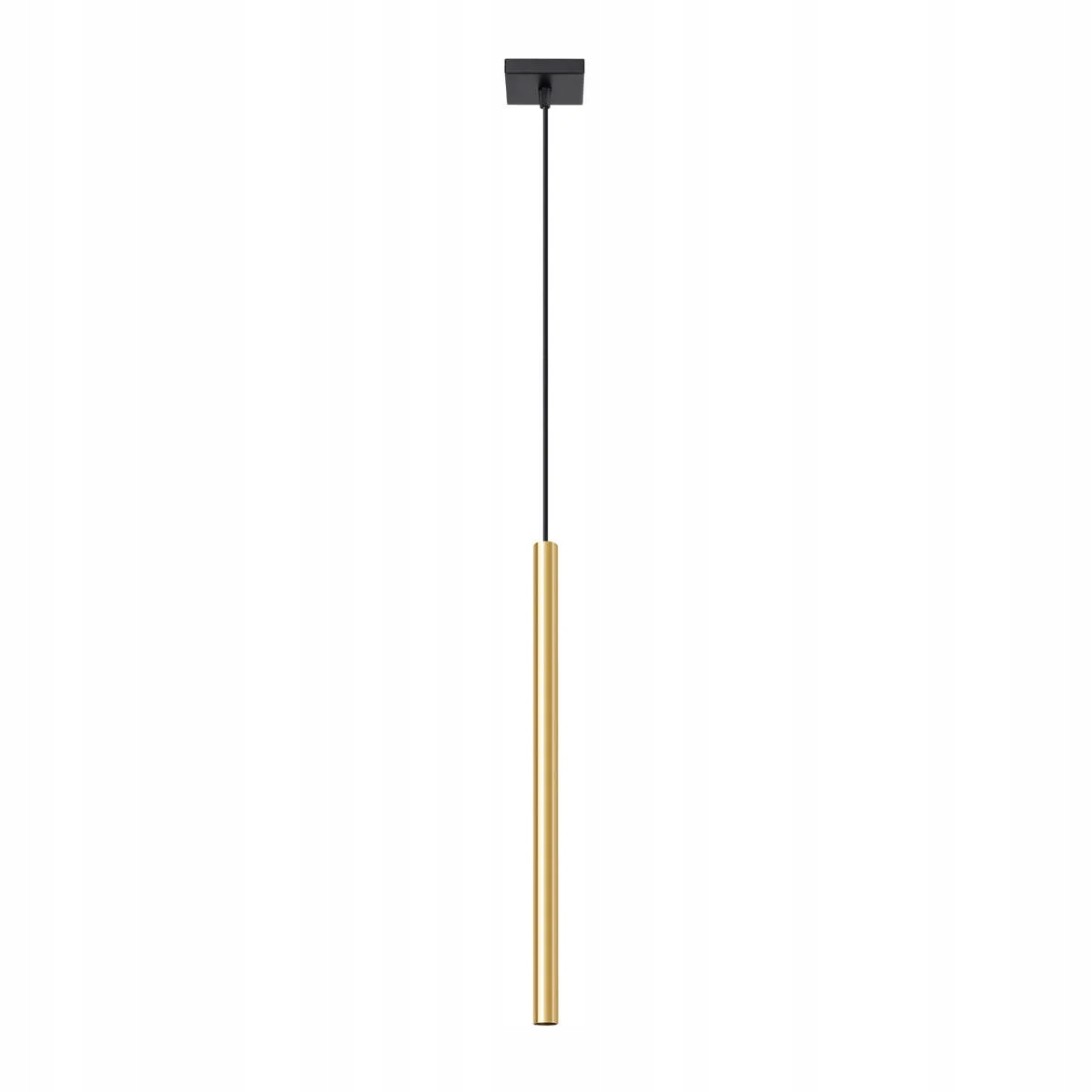 Sollux Lighting Závěsná lampa Pastelo Zlatý lesk 1xG9 8W 100 cm