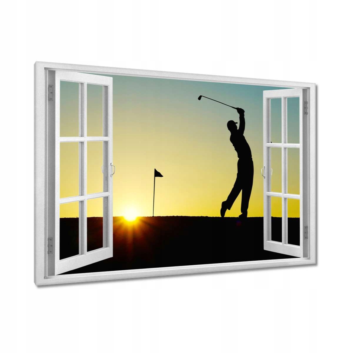 Obrazy 120x80 Golfista Celní výstřel