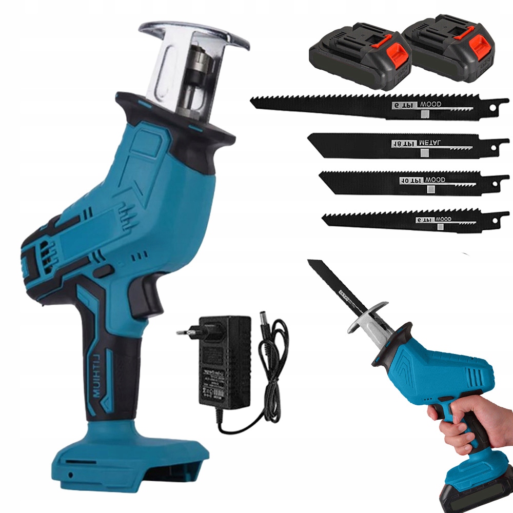 Multifunkční Pila Ocaska Ergonomická Gumová Rukojeť Se 4 Pilovými Listy