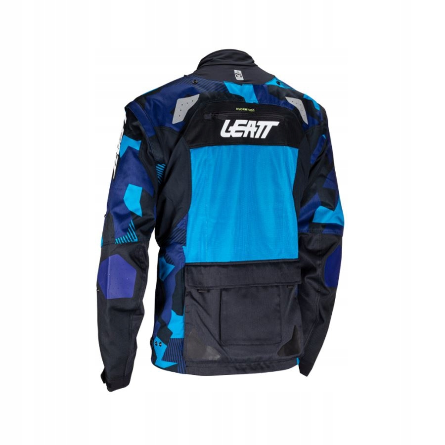 LEATT KURTKA MOTO 4.5 X-FLOW JACKET BLUE M Stan opakowania oryginalne