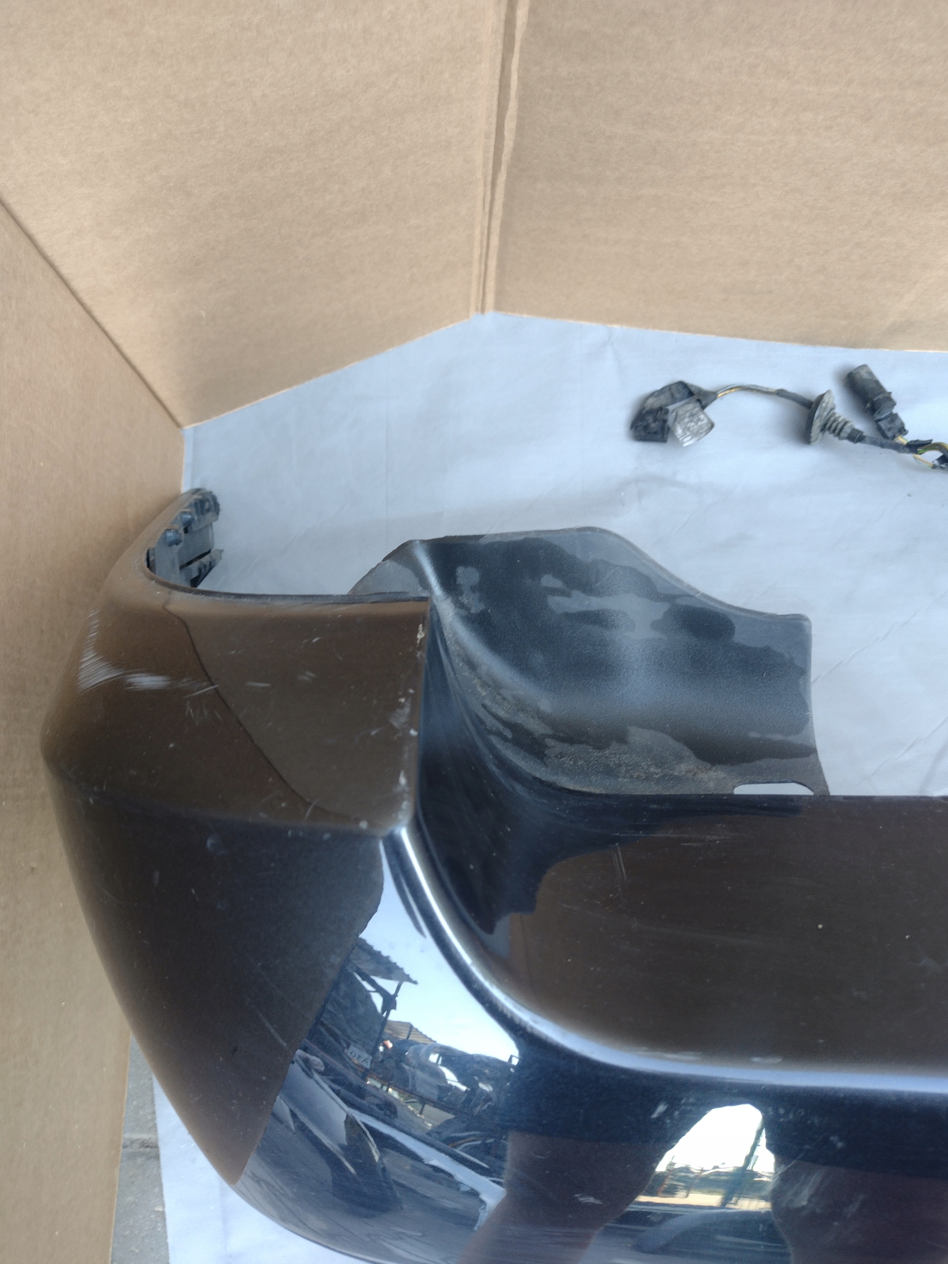 Paraurti posteriore BMW X5 E53 PDC K: Black Sapphire