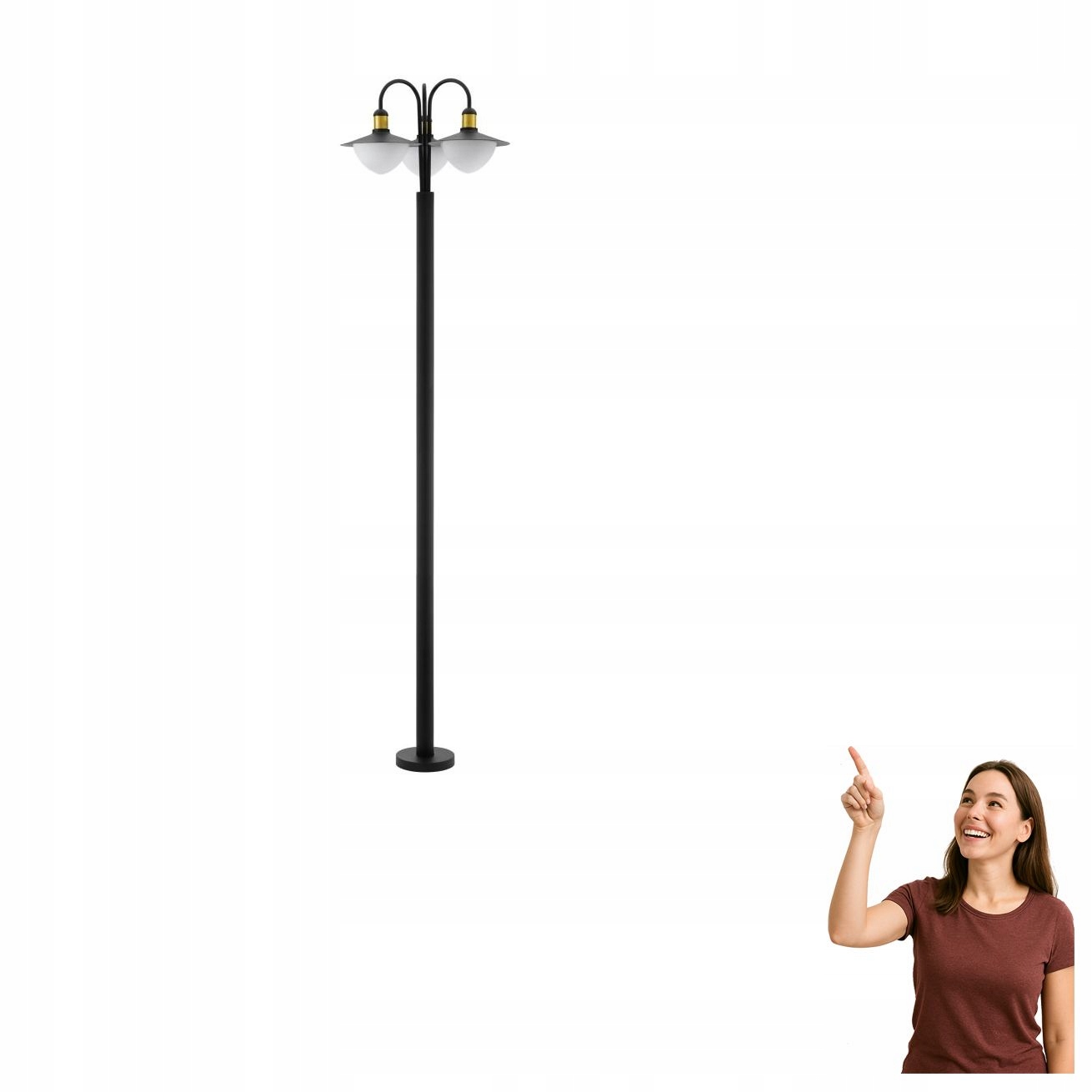 Venkovní stožárová lampa Sirmione 97288 Eglo