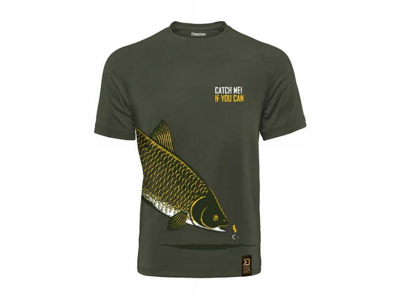 Delphin Catch me! AMUR (rozmiar L) - koszulka wędkarska