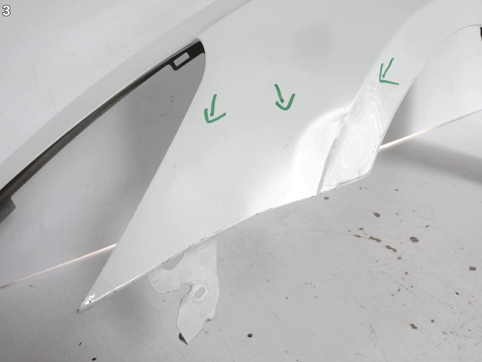 TESLA MODEL 3 17-23 LIFT fender FENDER left front