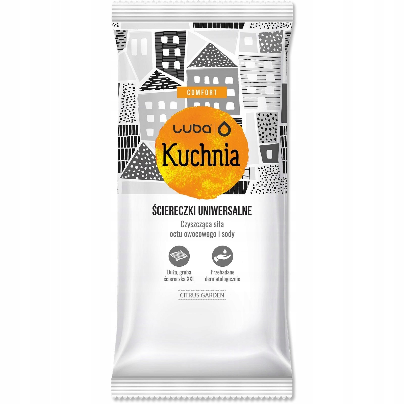 Levně 6 x Luba Vlhčené utěrky Univerzální kuchyně 32 kusů