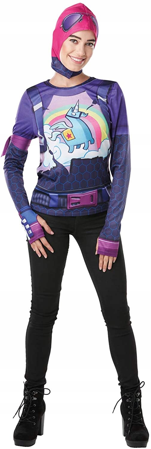 

Kostium Damski Brite Bomber Strój Fortnite Fiolet