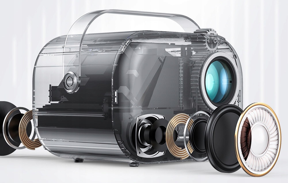 BLITZWOLF RZUTNIK MINI PROJEKTOR LED 1080P FULL HD WIFI BLUETOOTH ANDROID Technologia wyświetlania LCD