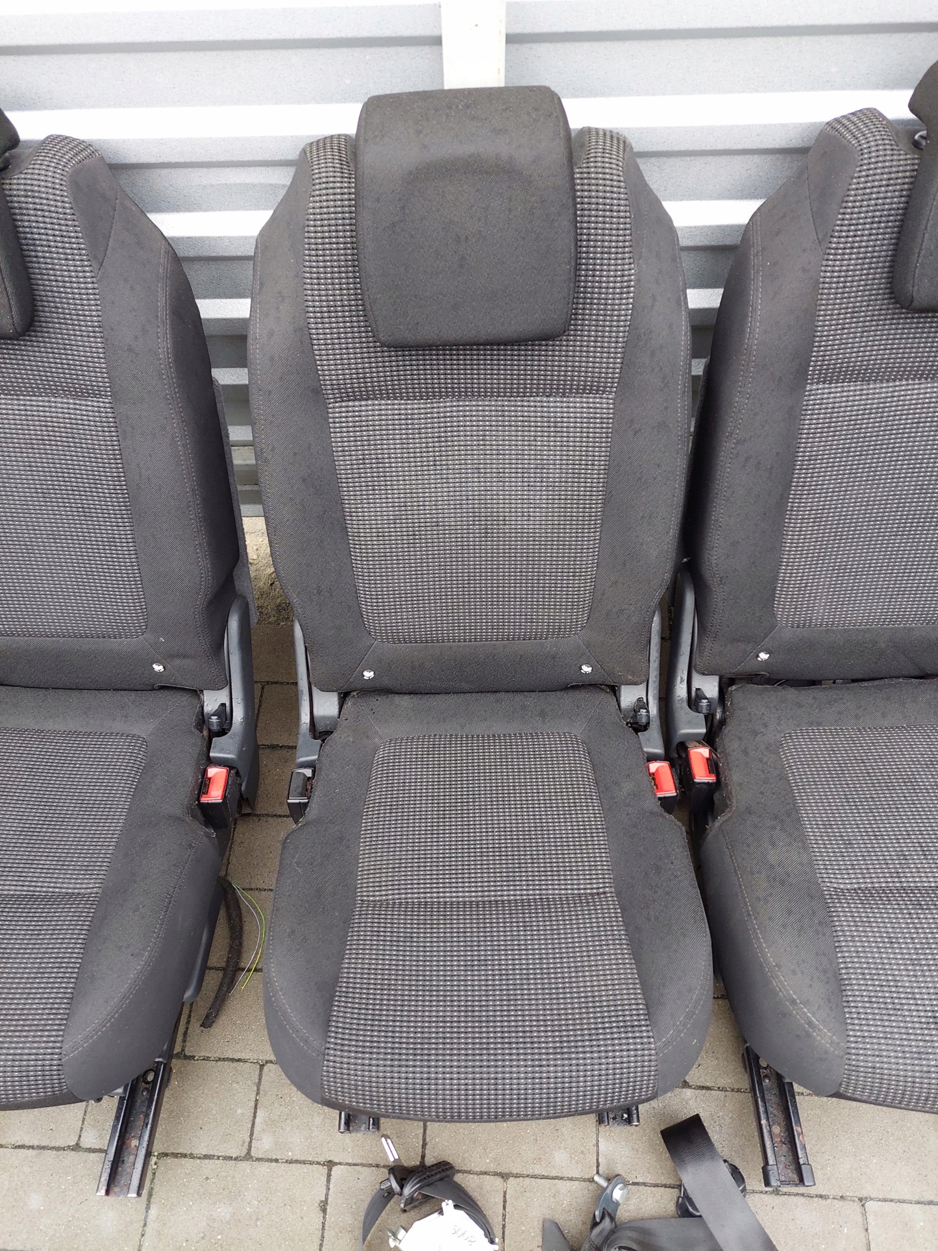 Sitz heck hinten mitte links rechts PEUGEOT 5008 und
