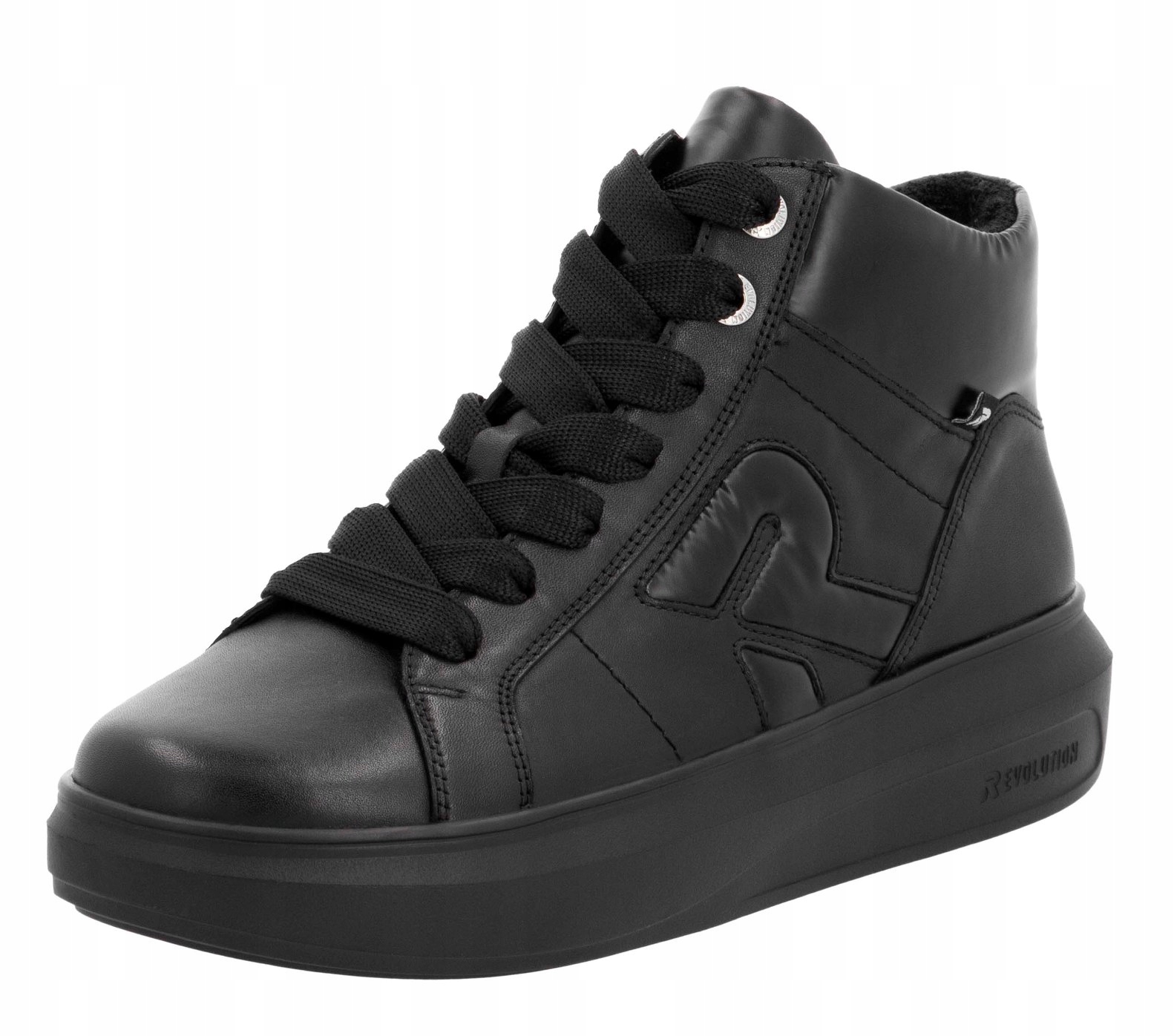 Rieker Revolution W1270-00 vel.37 černé tenisky polobotky kotníkové boty