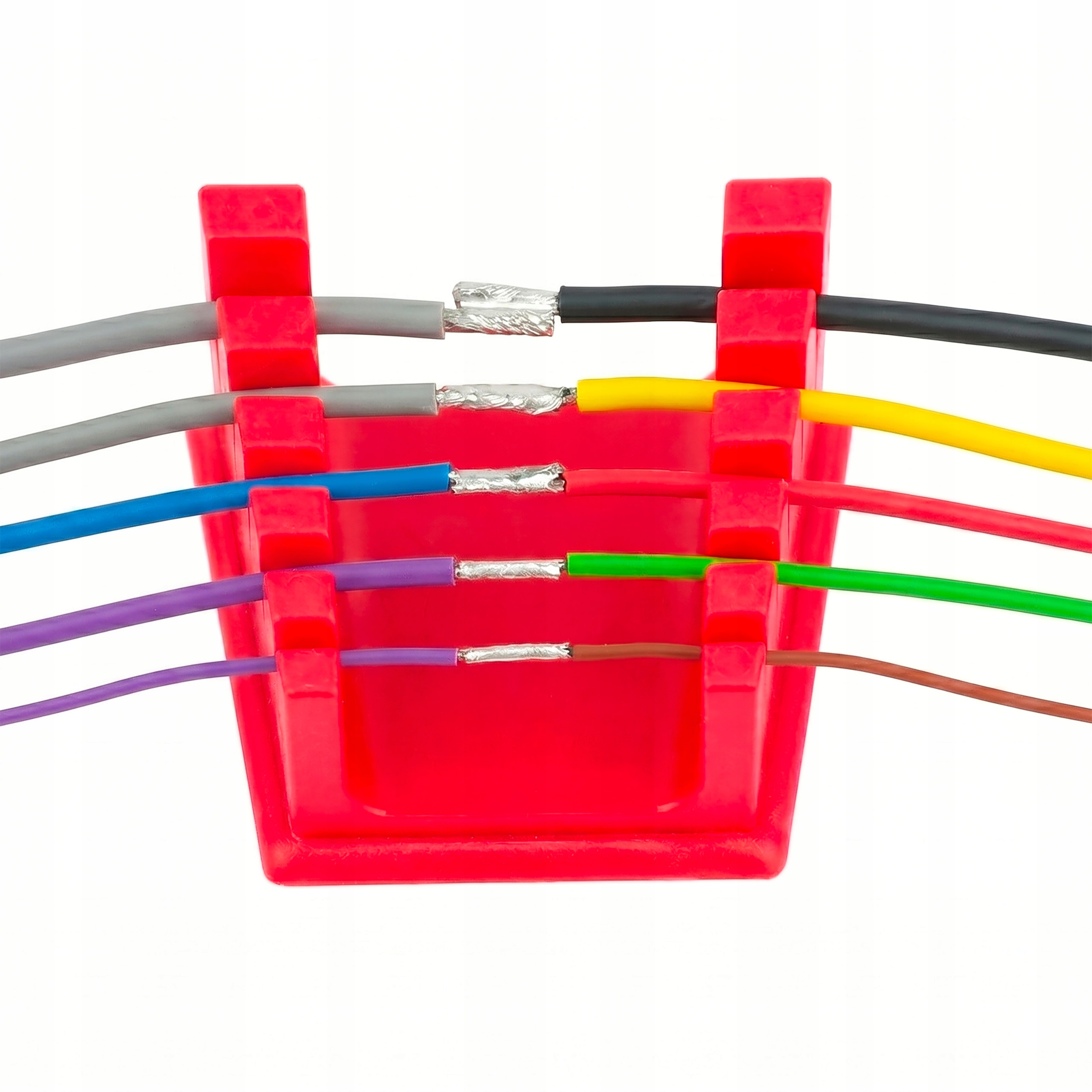 UCHWYT DO LUTOWANIA ŁĄCZENIA KABLI TRZECIA RĘKA TECHREBAL