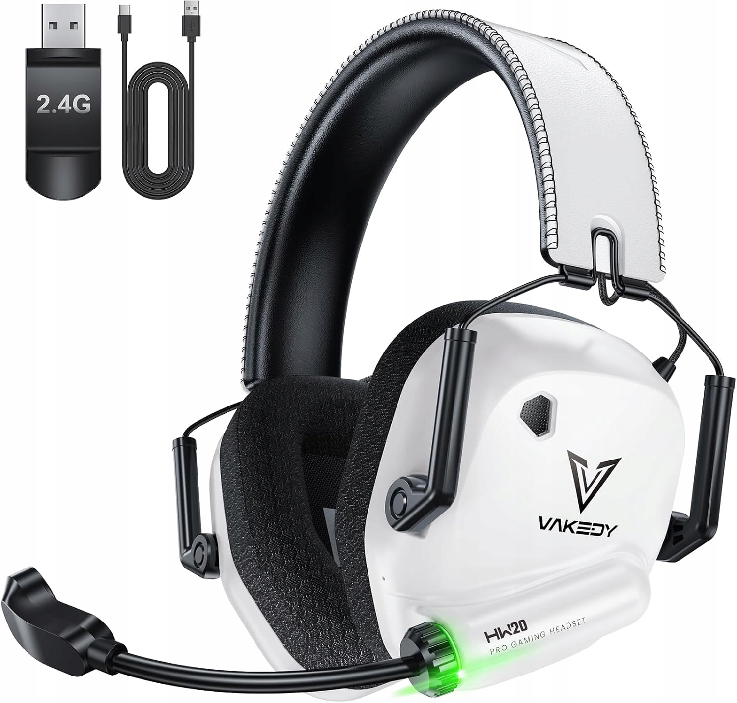 Herní Sluchátka Vakedy HW20 Mikrofon Do Uší Gaming PS4 Pc 50H Pro