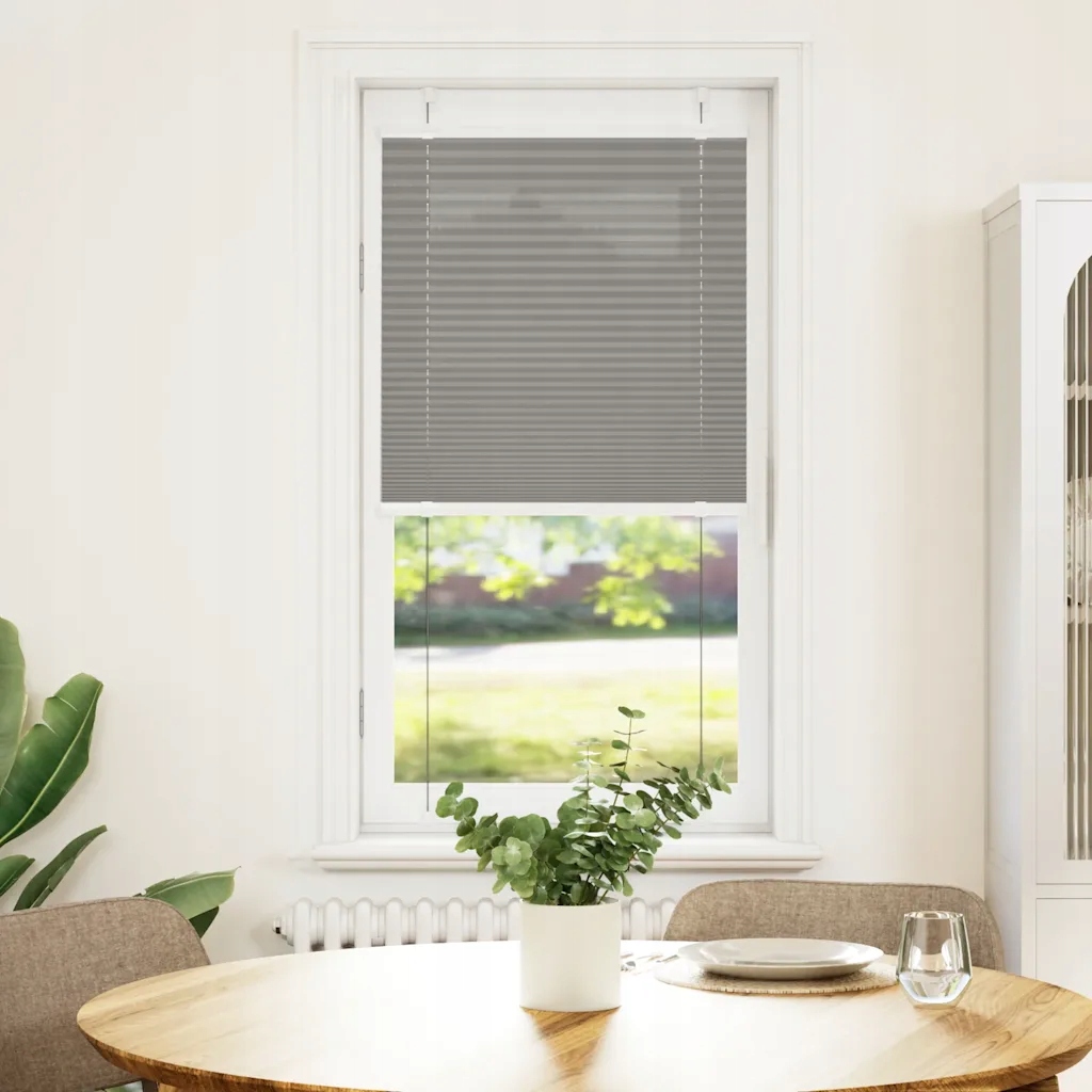 vidaXL Plisovaná roleta antracitová 60x100 cm Šířka látky 59,4 cm