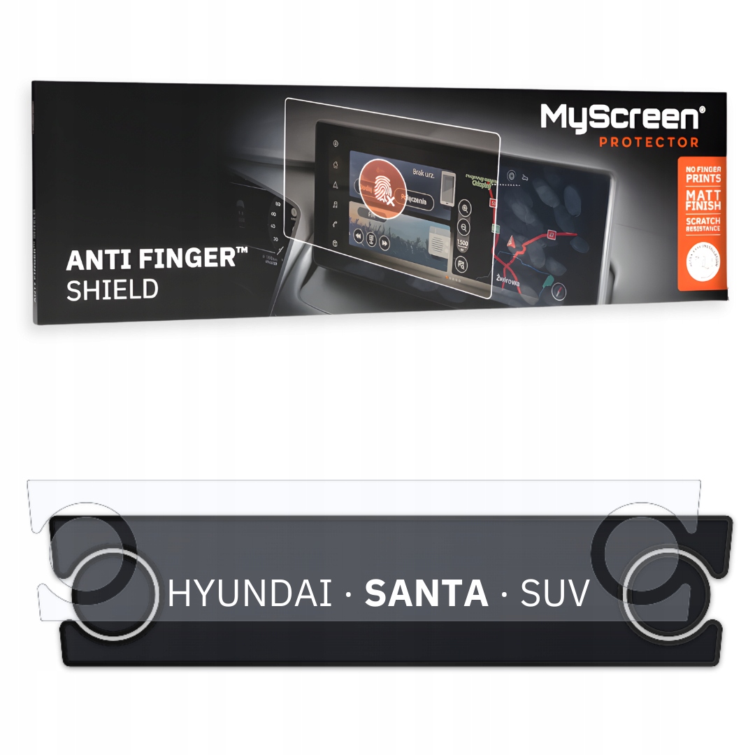 Ochranná Fólie pro Hyundai Santa Fe Suv 2024 Ovládání Klimatizace MyScreen