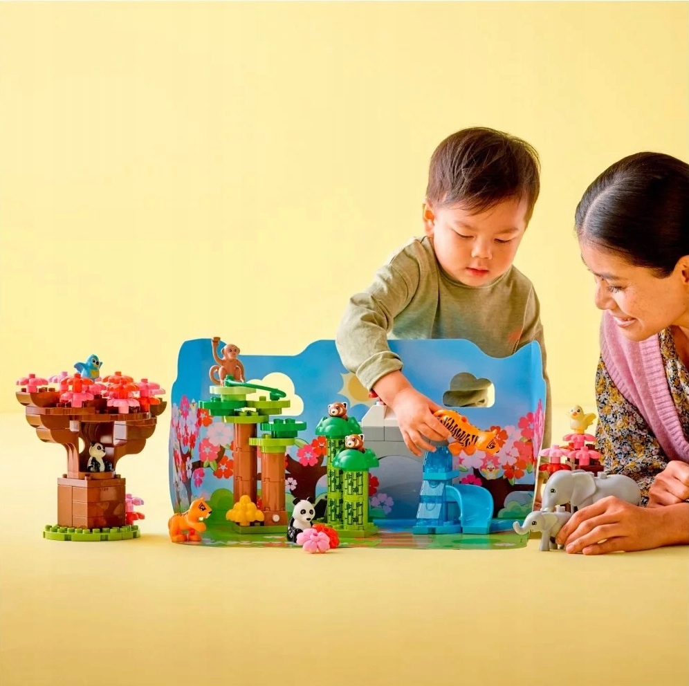 LEGO Duplo 10974 Dzikie zwierzęta Azji Płeć chłopcy dziewczynki