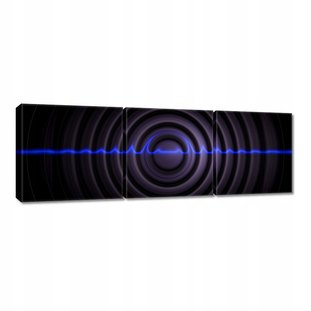 

Obrazy 60x20 Muzyczna fala